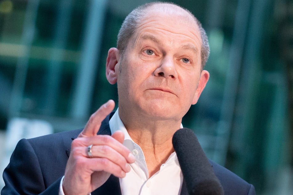 Finanzminister und Kanzlerkandidat Olaf Scholz (62, SPD).