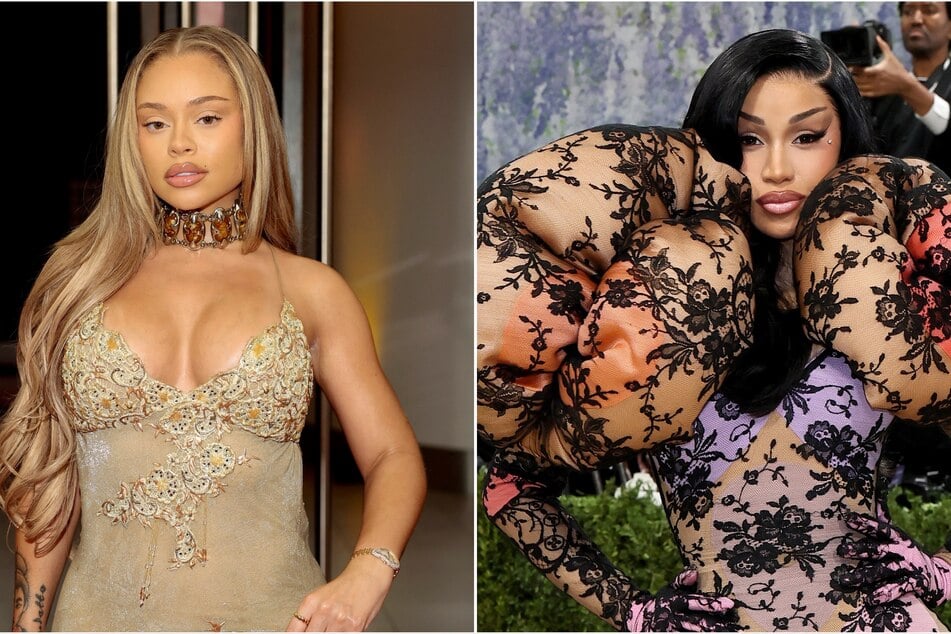 Cardi B and Latto (l.) both dished on their falling out after the latter referenced it on a new track.