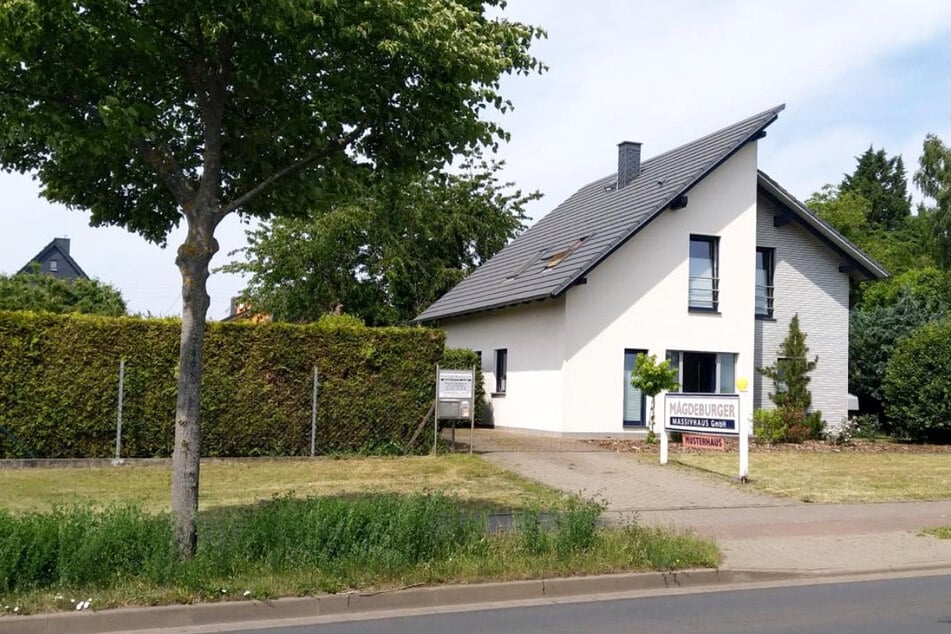 Das Musterhaus auf dem Diesdorfer Graseweg 47 in Magdeburg.