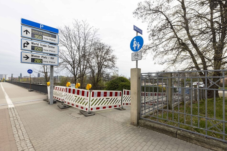 Neue Radweganbindung: Ab Montag soll hier gebaut werden.