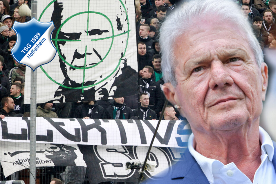 Hoffenheims Mäzen Dietmar Hopp (79) kann die Schmähungen in den Bundesliga-Stadien gegen sich nicht nachvollziehen. (Fotomontage)