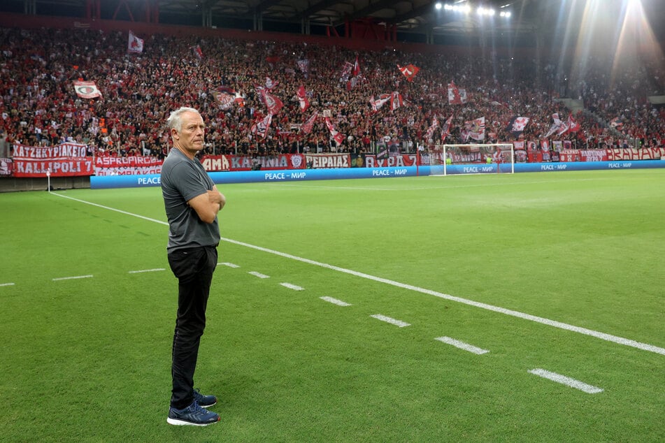 Freiburgs Trainer Christian Streich (58) freut sich auf eine tolle Kulisse im Heimspiel gegen West Ham United.