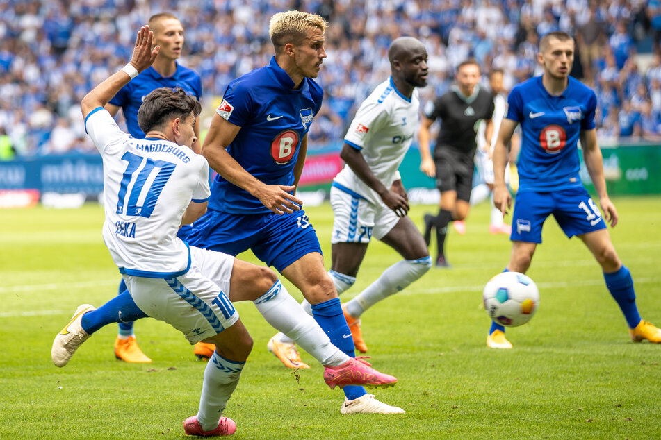 Im Spiel gegen Berlin brachte Ceka die Hertha-Abwehr immer wieder in Bedrängnis, traf zum zwischenzeitlichen 3:3-Ausgleich und bereitete ein Tor vor. Auf Schalke möchte er weitere Scorer-Punkte sammeln.