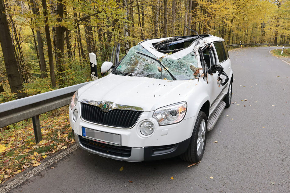 Der Skoda Yeti hat nun nur noch Schrottwert.