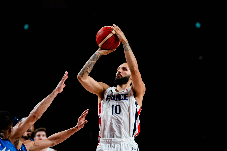 The USA couldn't handle Evan Fournier of the Boston Celtics.