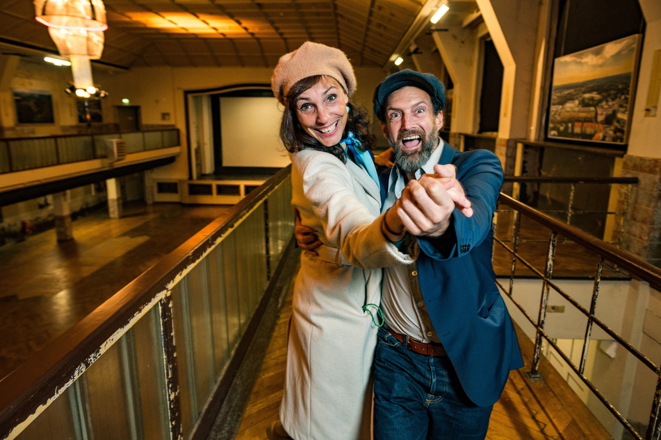 Die Gastgeber des Tanztees: Kerstin Klauer-Hartmann (53) und Marc Hartmann (54).