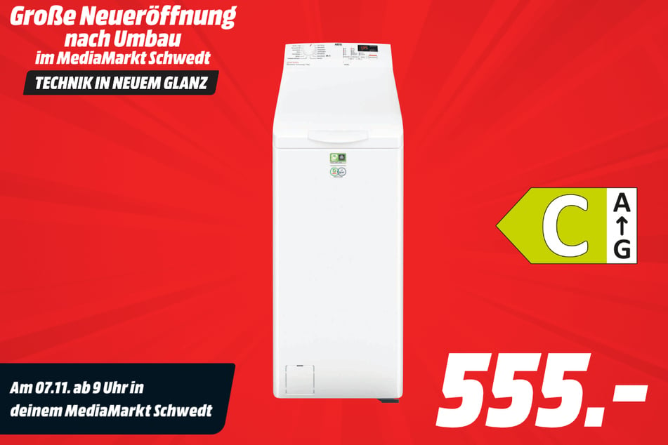 AEG-Waschmaschine für 555 Euro.