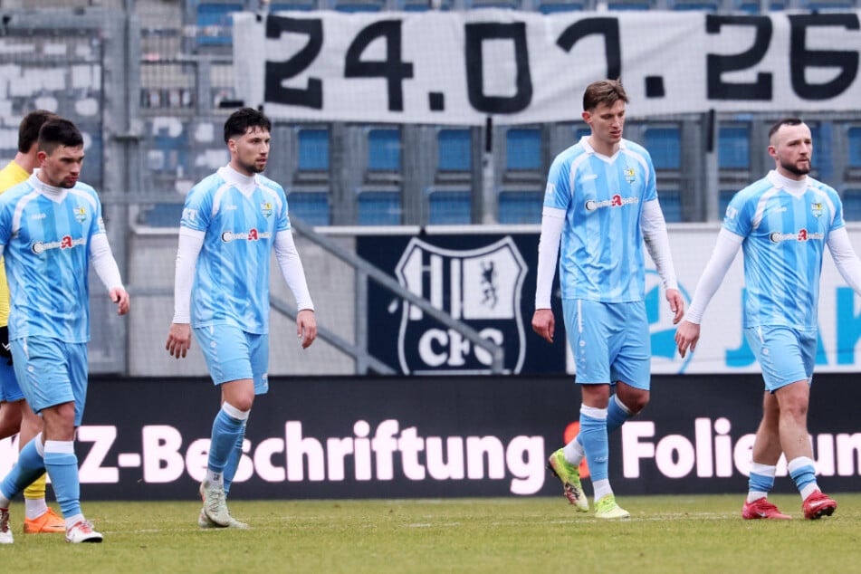 Bitter für die Mannschaft: Zur Halbzeit gab es Rufe der CFC-Fans: "Wir haben die Schnauze voll!"