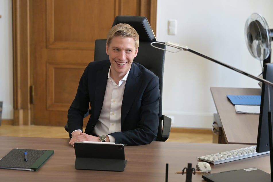 Oberbürgermeister Dominik Krause (36, Grüne) hat sich mit den Parteien auf eine Koalition geeinigt.