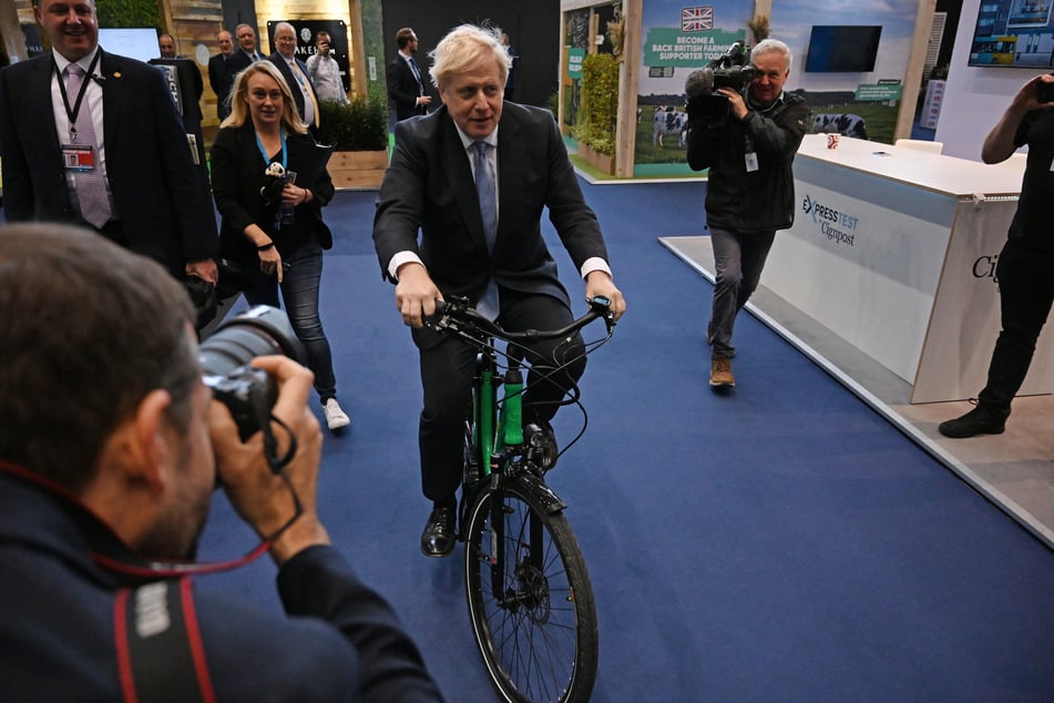 Even Britain's former prime minister Boris Johnson loves to get his e-bike on.