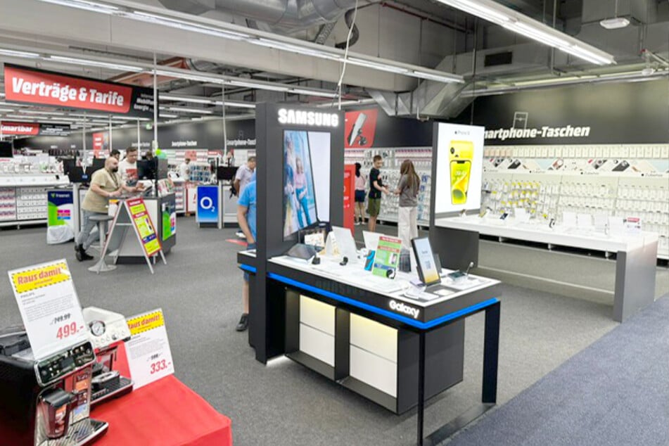 Der neue MediaMarkt in Fellbach.