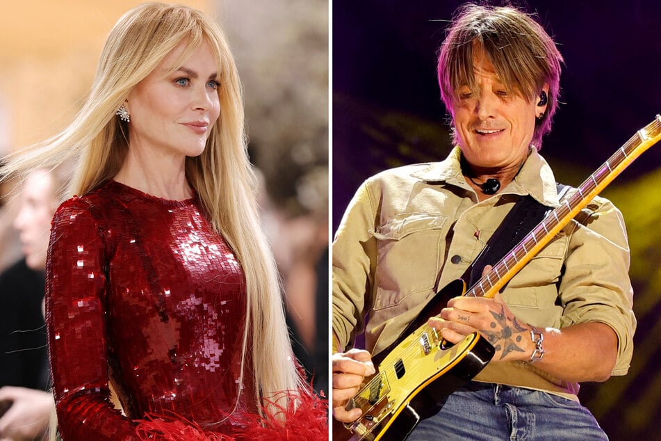 During an appearance last month, Keith Urban (r.) showed off a tattoo tribute to Nicole Kidman.