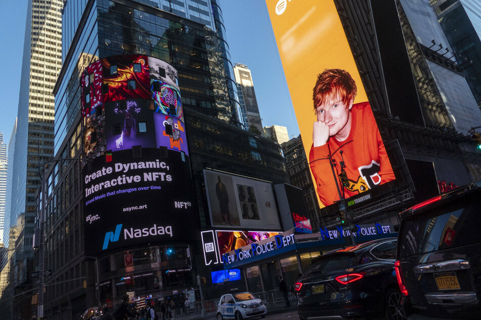 NFTs are blowing up everywhere, including Times Square in NYC.