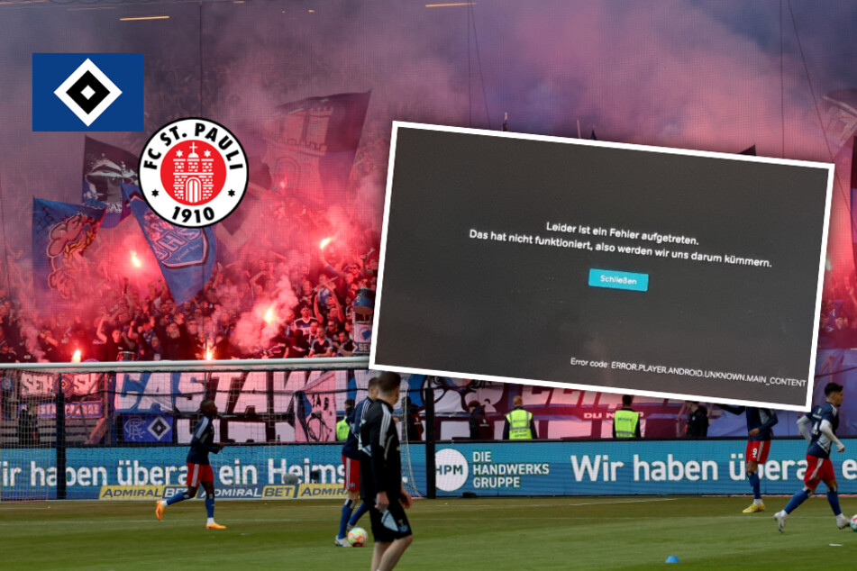HSV gegen FC St. Pauli: Störung beim Live-Streaming auf WOW
