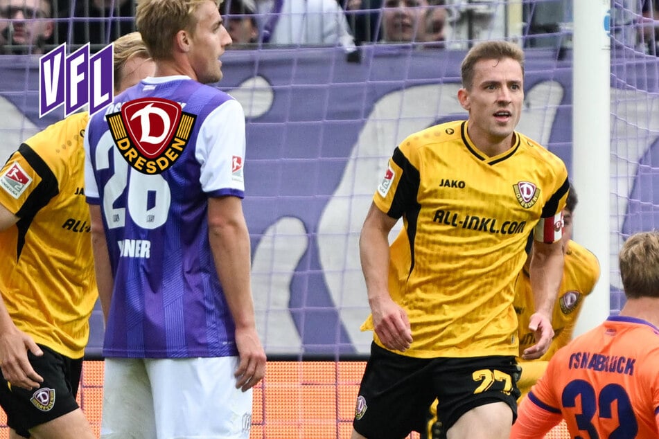Dynamo in Osnabrück live: Hauptmann trifft, SGD liegt zur Pause vorn