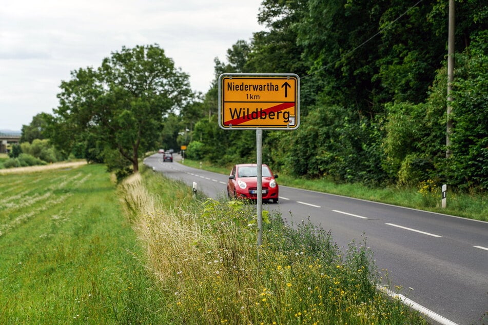 Auf Höhe der Cossebauder Straße 47 stand früher ein Blitzer.