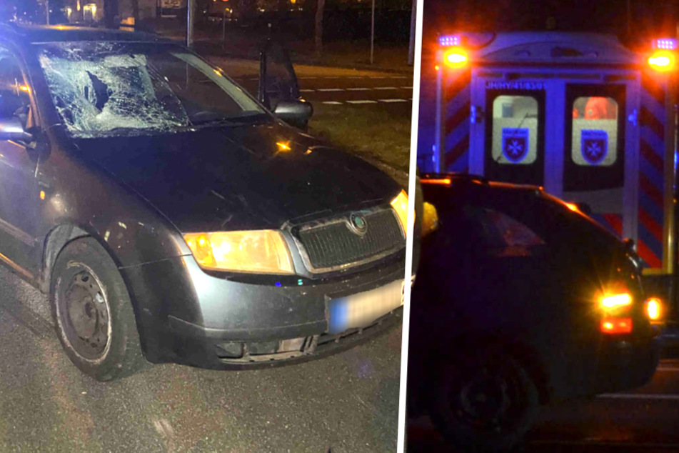 Schwerer Unfall in der Oberlausitz: Zwei Fußgänger von Skoda erfasst!