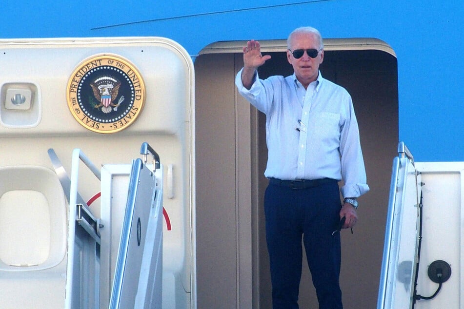 Joe Biden will travel to California on Monday for the first time since becoming president.