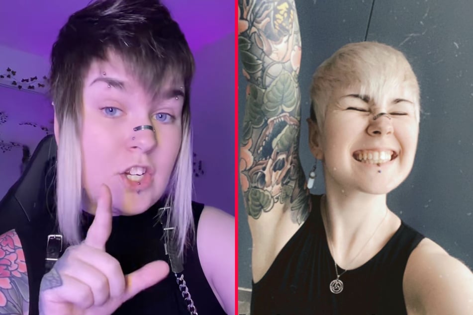Heavily tattooed woman warns of the dangers of extreme body modification