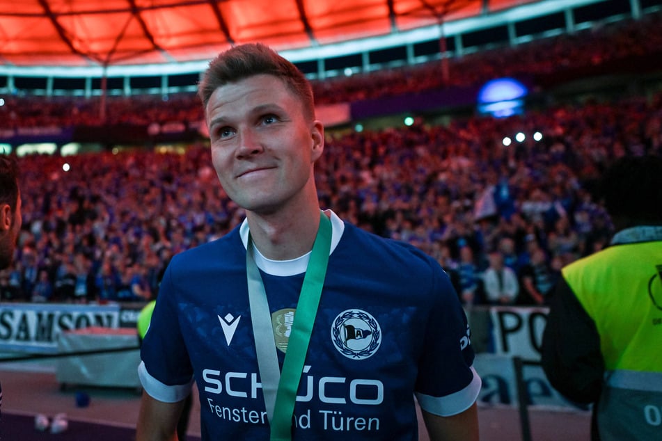 Lukas Kunze (27) war Teil der wundersamen Reise von Arminia Bielefeld ins DFB-Pokal-Finale.