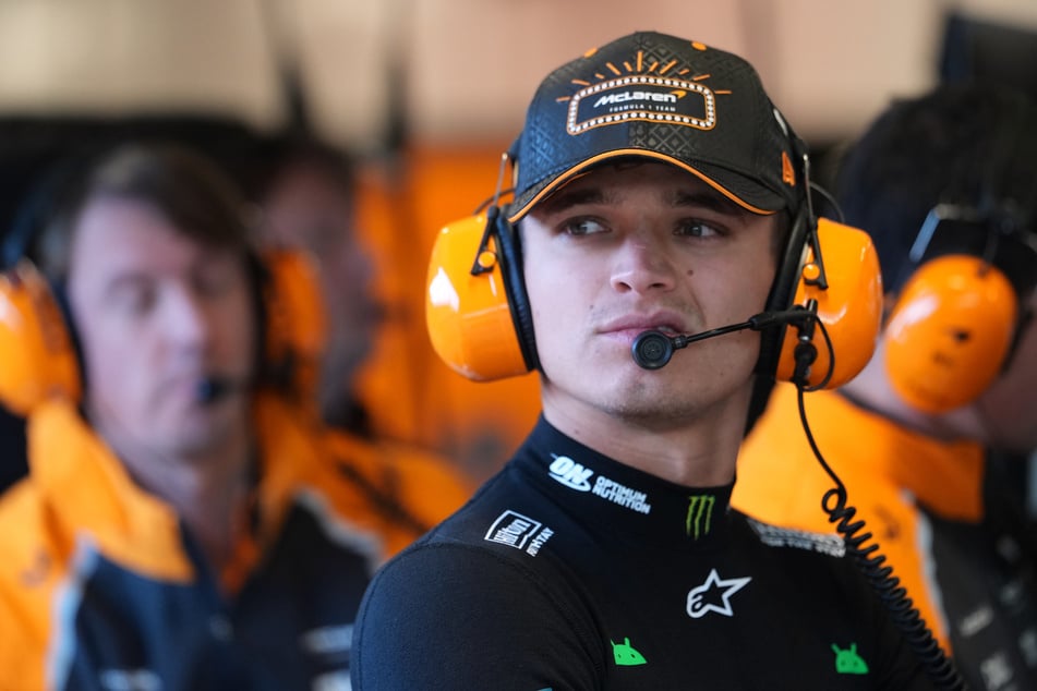 Der WM-Führende Lando Norris (26) hatte Glück, er fuhr noch vor dem Gully-Drama die schnellste Runde.