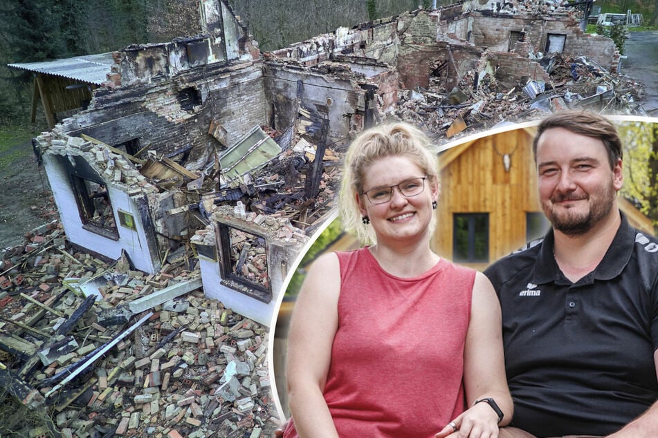Abgebrannter Bergbauden-Wirt schenkt jetzt das erste Bier aus
