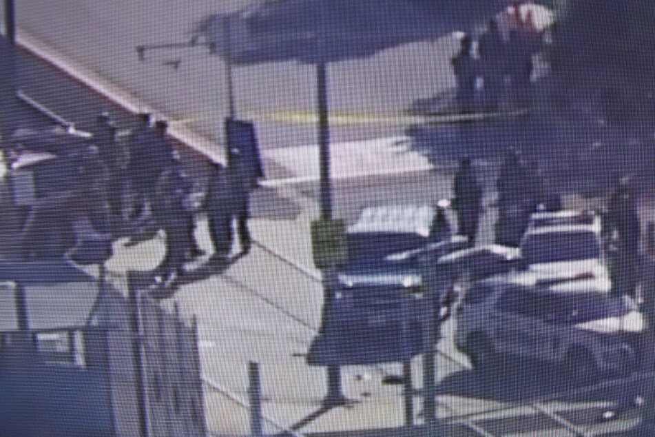 A photo at the crime scene on Wednesday showed the active investigation of a mass shooting that has confirmed to have killed at least eight people in San Jose.
