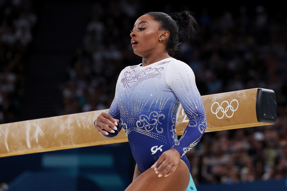 Simone Biles finished fifth in the balance beam, ending her hopes of a record five gold medals in gymnastics at the Paris Olympics.