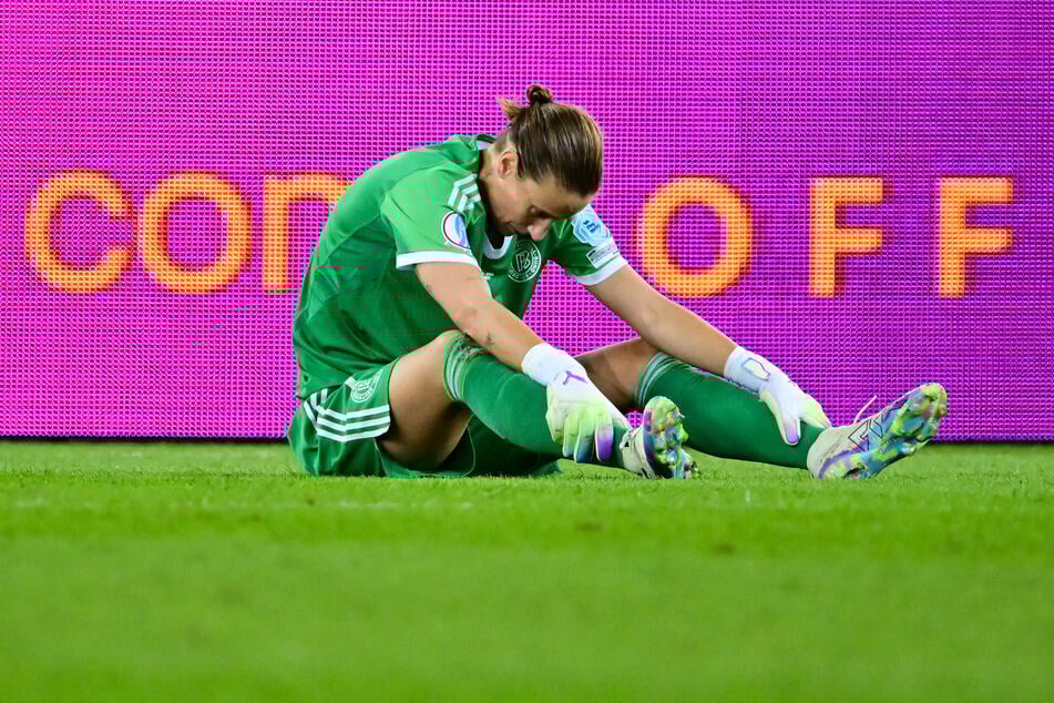 Nahm das 0:1-Gegentor auf ihre Kappe: DFB-Torhüterin Ann-Katrin Berger (34).
