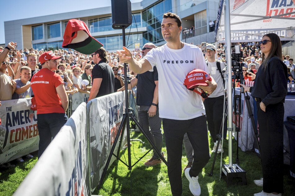 Der rechtskonservative Aktivist Charlie Kirk (31) wurde angeschossen.
