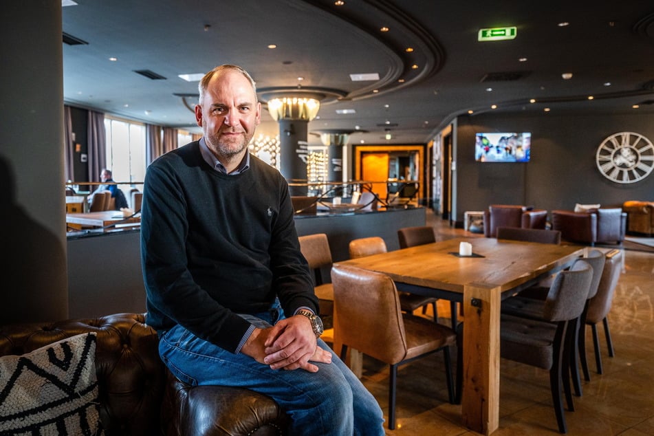 Falko Grober (47) vom Hotel c/o56 begrüßte dieses Jahr mehr Geschäftskunden.