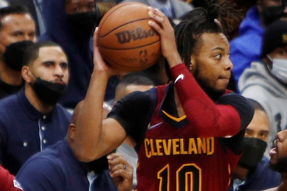 Cavs guard Darius Garland led his team with 22 points against the Nets on Monday.