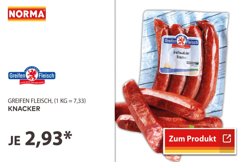 Knacker für 2,93 Euro.