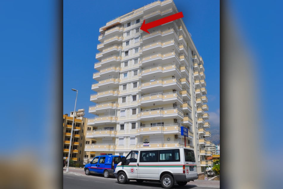 Im zehnten Stock dieses Apartment-Komplexes wurde der Doppelmord verübt.