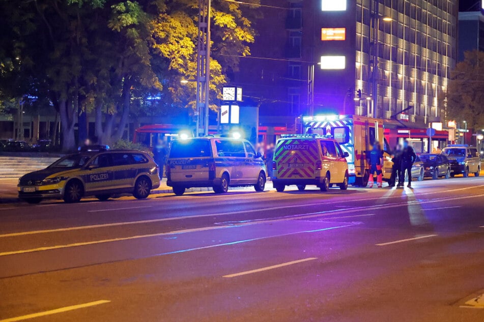 Im Chemnitzer Zentrum wurde am Samstagabend ein Mann (30) schwer verletzt.