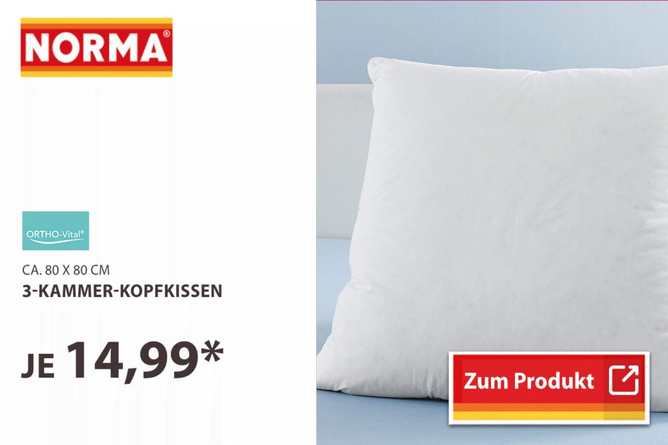 3-Kammer-Kopfkissen