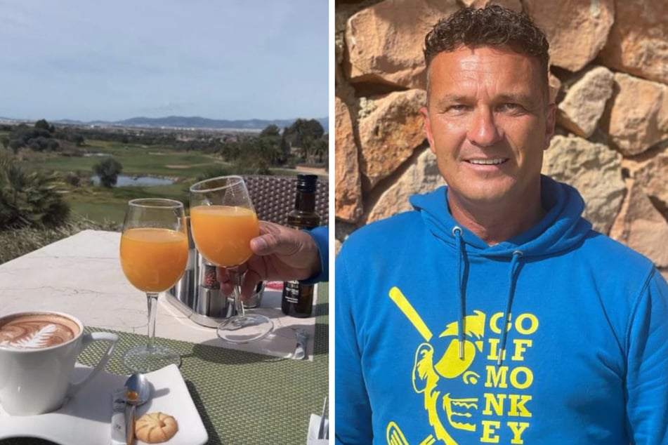 Olaf Moehle (53) gibt Golf-Unterricht auf Mallorca.