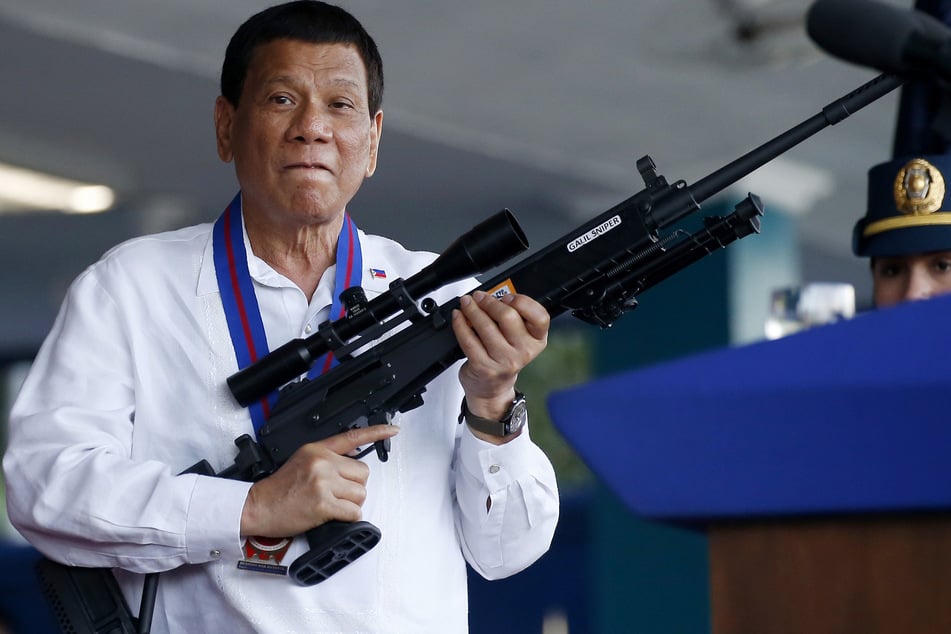 Von 2016 bis 2022 war er Präsident der Philippinen: Rodrigo Duterte (79) wurde am Dienstag festgenommen. (Archivbild)