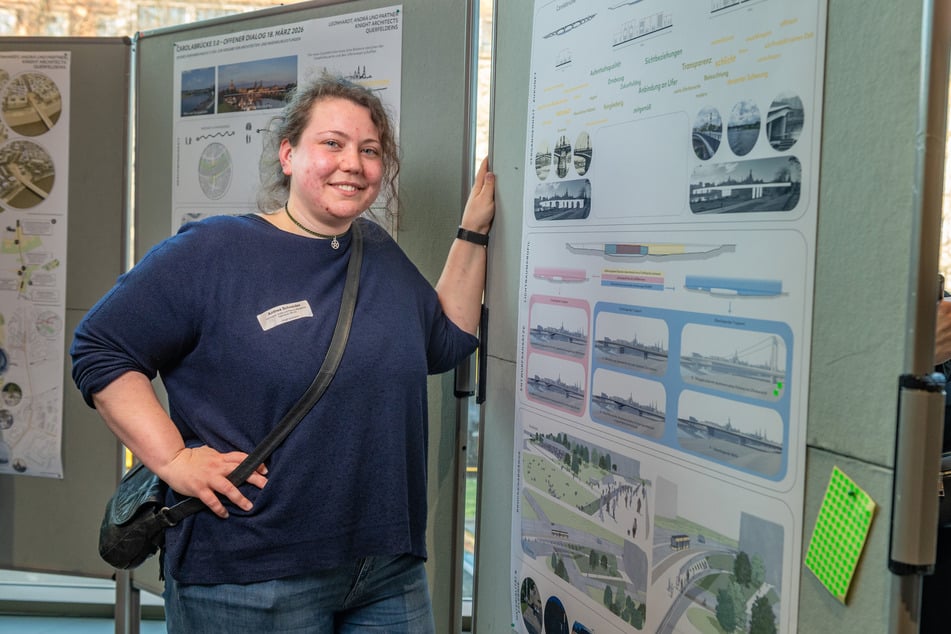 Brückendesignerin Anthea Schneider (34) bringt eine Hängebrücke als Option ins Spiel.