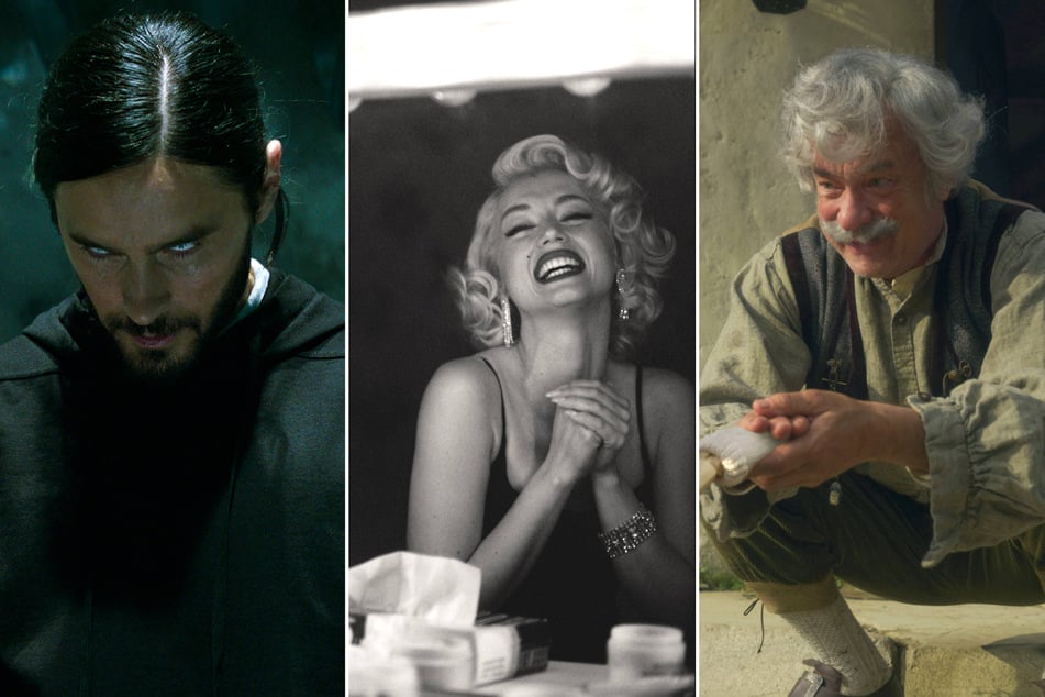 The Razzie Awards are returning this year to honor the worst movies and actors of 2022, with nominations including big names like Tom Hanks (r.), Jared Leto (l.), and a Worst Picture nod for Netflix's Blonde (c.).