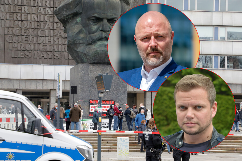 Chemnitz: Chemnitzer Stadträte im Clinch: Nico Köhler (AfD) gegen Michael Specht (CDU)