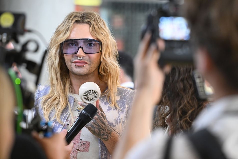 Bill Kaulitz (37) hatte beruflich in Los Angeles zu tun und konnte daher nicht beim "HeidiFest" dabei sein.