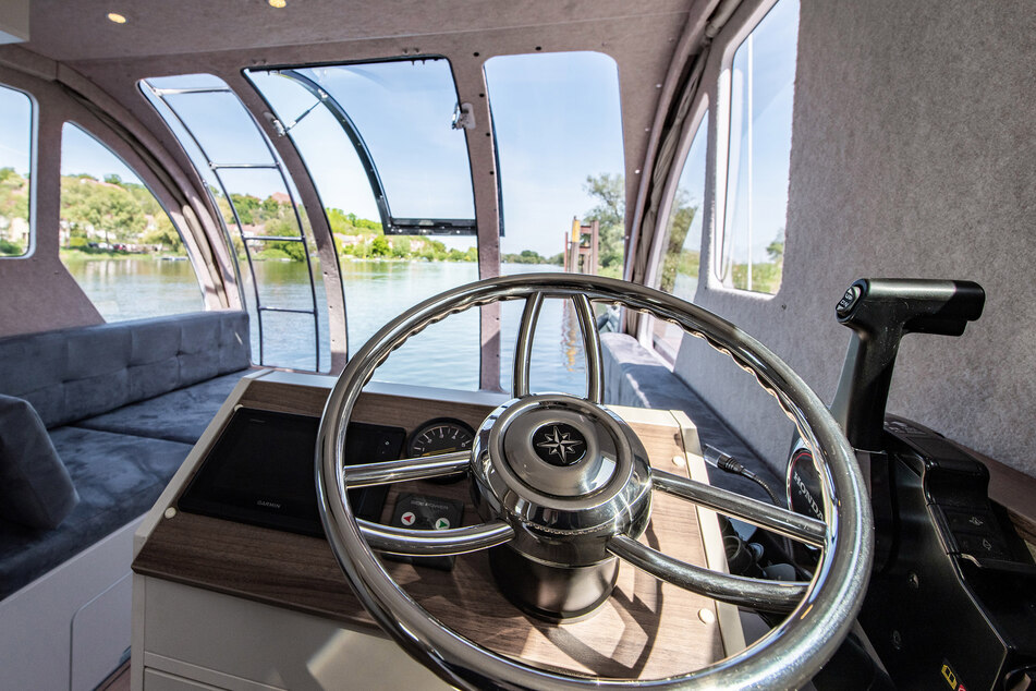 Im Caravanboat gibt es eine luxuriöse Ausstattung.