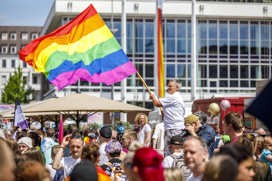 Die sächsischen Grünen verlangen die Anerkennung aller Christopher Street Days (CSD) im Freistaat als politische Versammlungen. (Archivfoto)