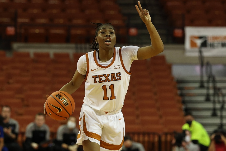 Longhorns guard Joanne Allen-Taylor scored 17 points against Ohio State on Friday night.