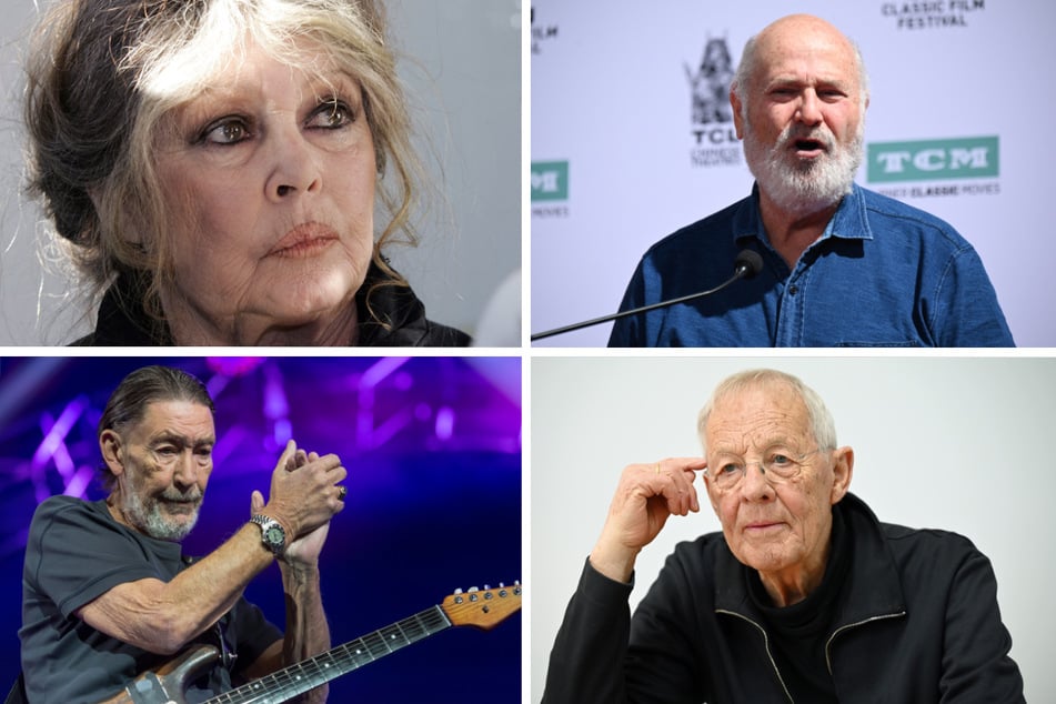 Brigitte Bardot (†91) wurde mit dem Film "Und immer lockt das Weib" weltbekannt und galt als eine der meistfotografierten Personen ihrer Zeit. Rob Reiner (†78) schuf bekannte Filmklassiker wie "Harry und Sally", "Misery" und "Eine Frage der Ehre". Chris Rea (†74) wurde dank seiner heiser-rauchigen Stimme und mit seinem Weihnachtssong "Driving Home for Christmas" weltberühmt. Rolf Becker (†90) gehörte seit 2006 in der TV-Serie "In aller Freundschaft" zum Team der Leipziger Sachsenklinik.