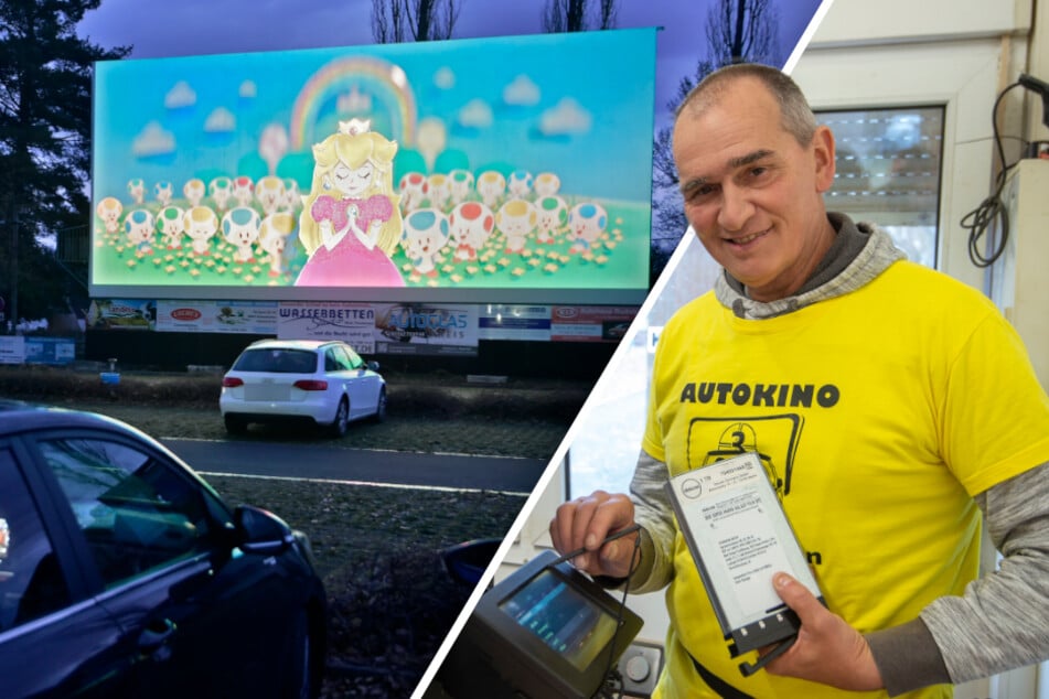 Sächsisches Autokino feiert 35. Geburtstag: "Ossi" machte Parkplatz zum Kult-Kino