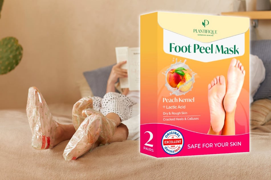 Bei Amazon gibt's dieses Fußpeeling gerade 24 Prozent günstiger