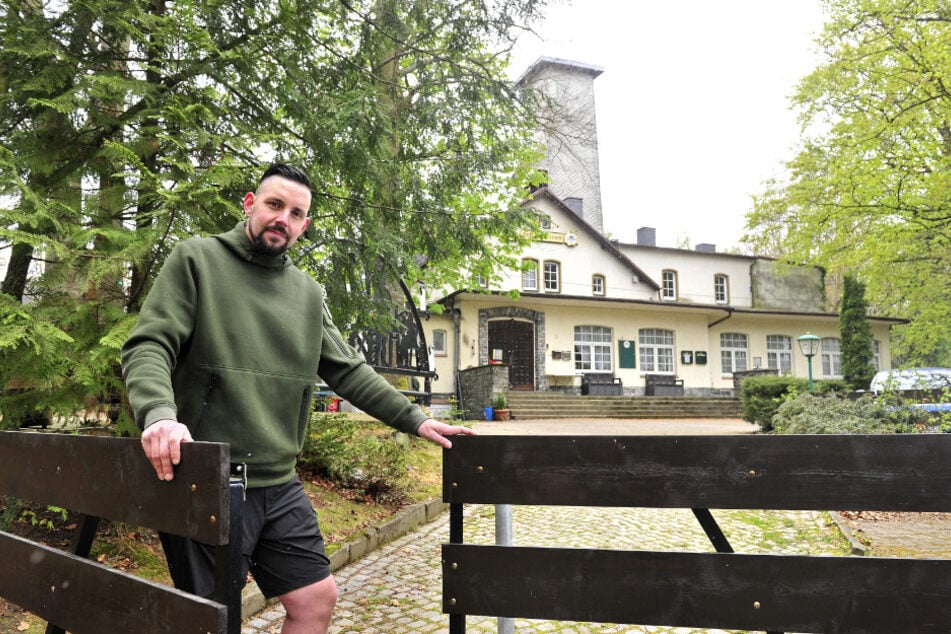 Sascha Winkler (38) ist der neue Pächter vom Adelsbergturm.