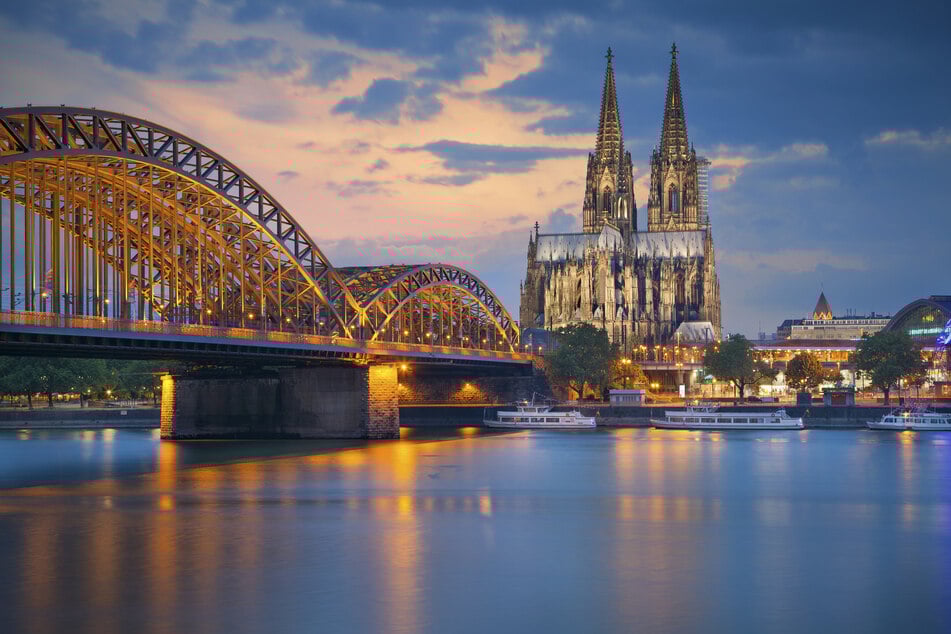 Wolken über Köln.